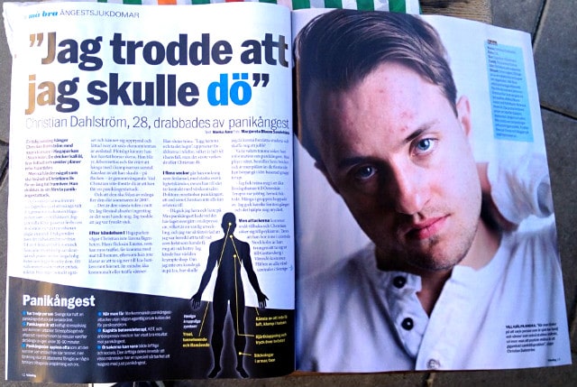 Christian Dahlström "Jag trodde att jag skulle dö" Aftonbladet Söndag