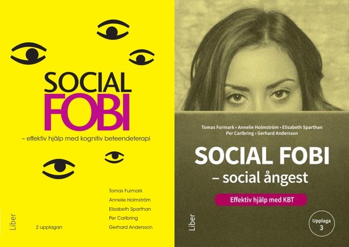 Självhjälpsbok om social fobi social ångest